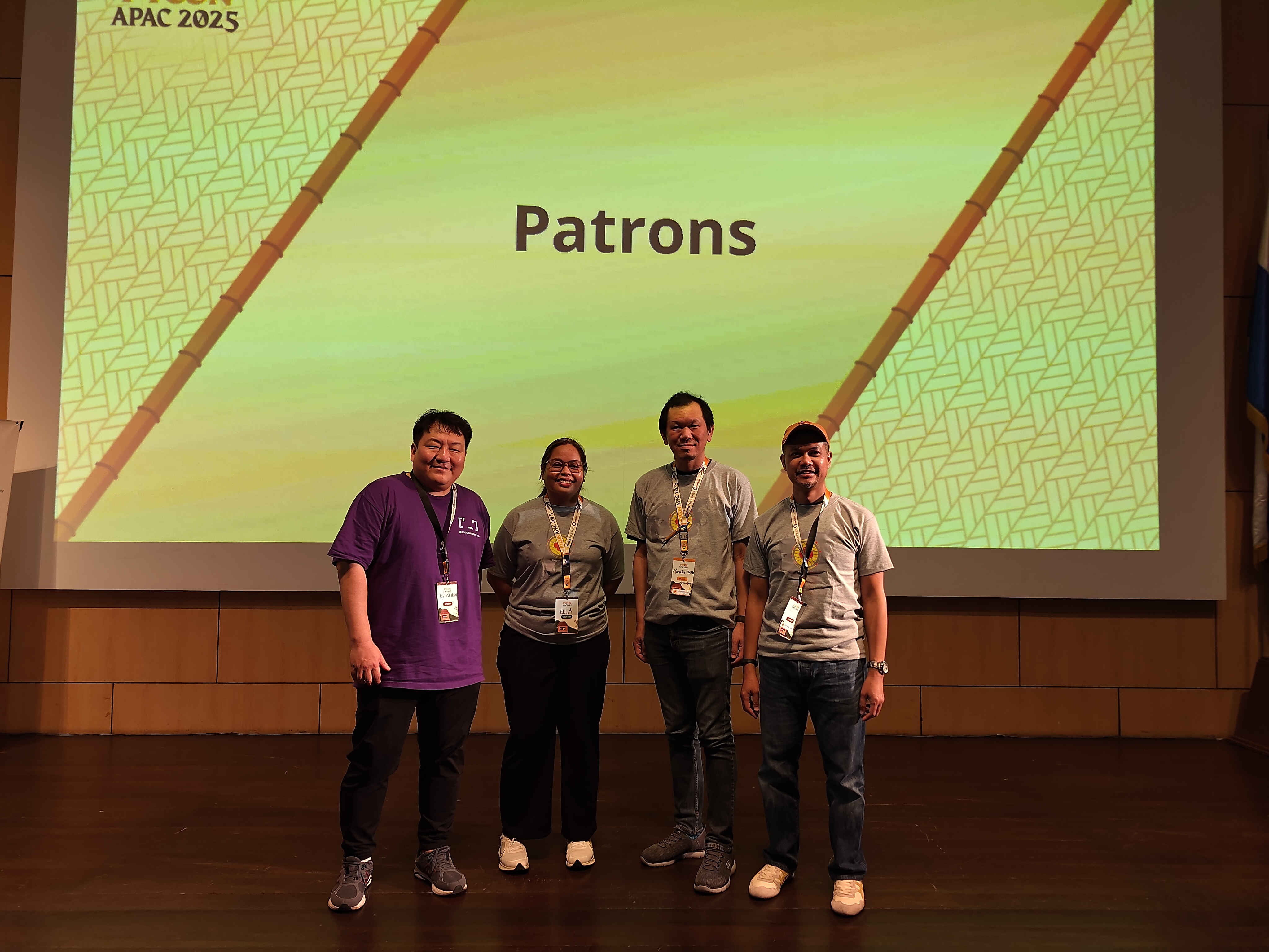 The directors and members of the Python Asia Organization (PAO)